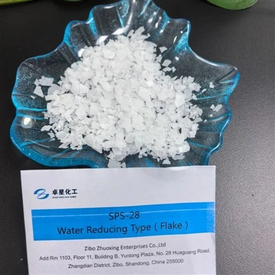 SPS-28 PCE Flake China Direct Factory Бетонна добавка RMC Industry Поликарбоксилатен суперпластификатор